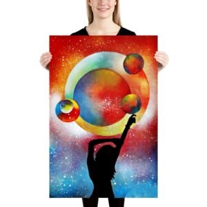disco dance – premium poster 24”x 36” – dance Lover collection -dilameart