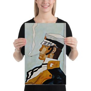 corto maltese II– premium poster 12”x 18” – comics&co collection -dilameart