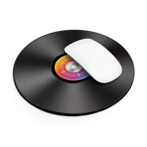 LP disc /round mousepad -open live music collection - dilameart