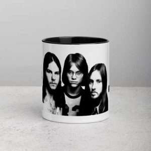 America / Mug (11 oz), White ceramic Mug with black interior and handle