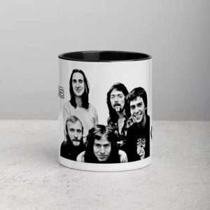 Genesis / Mug (11 oz), White ceramic Mug with black interior and handle