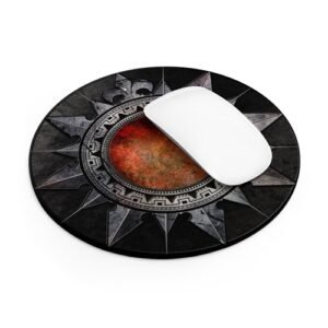 buckler / round mouse pad - dilameart