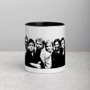 Toto / Mug (11 oz), White ceramic Mug with black interior and handle