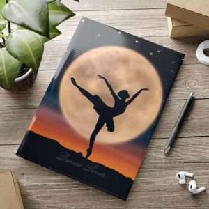 dance lover / notebook A4 with puffy covers- dilameart