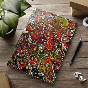 happy bees / notebook A4 with puffy covers- dilameart