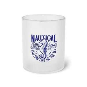sea club - frosted glass mug 11oz - dilameart