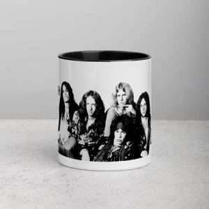 Aerosmith / Mug (11 oz), White ceramic Mug with black interior and handle