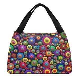 smallBalls / tote Lunch Bag - dilameart