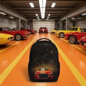 Red Car / Backpack (16 Inch)