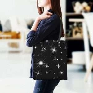 STARS / PU Leather Tote Bag