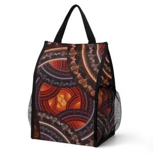 Circle / folding lunch bag -dilameart