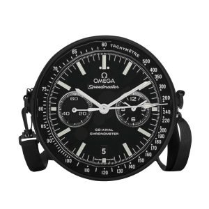 Round BAG "Speedometer", Shoulder Bag convertible in small Backpack, Strong and Waterproof