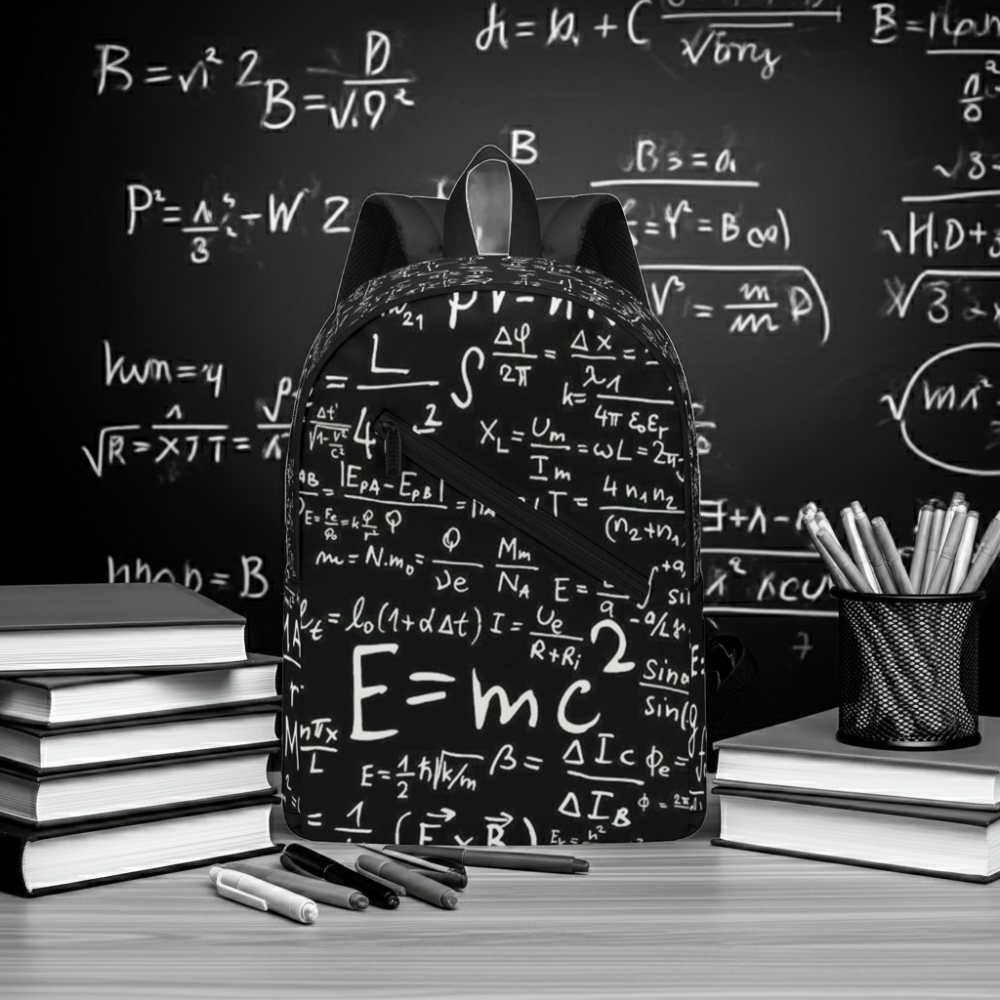 Math Love / Backpack (with front pocket) 1 Math Love / Backpack (with front pocket)