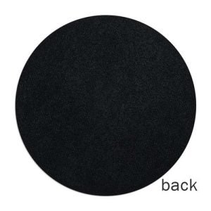 round mousepad -back side detail-dilameart