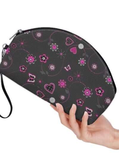 Little flowers / PU cosmetic case - dilameart