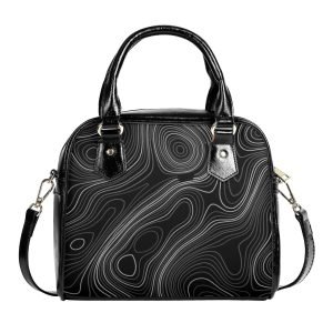 PU Leather Shoulder Handbag / Curves