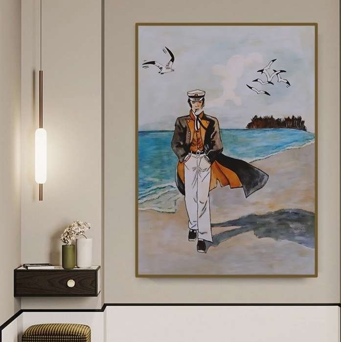 Corto Maltese / Matte Poster ( 3 size) - dilameart