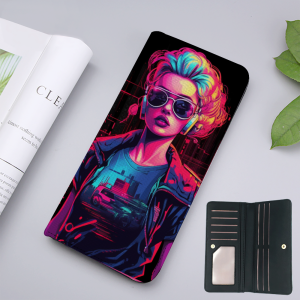 Future Girl |B| /PU Leather Clip Wallet