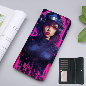 Future Girl |D| / PU Leather Clip Wallet