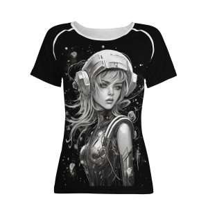 Future Girl 06 / Women's T-shirt - dilameart