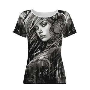Future Girl 04 / Women's T-shirt - dilameart