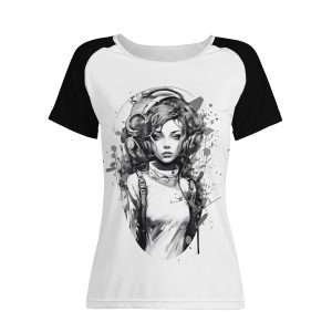 Future Girl 05 / Women's T-shirt - dilameart
