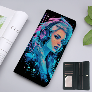 Future Girl |C| / PU Leather Clip Wallet