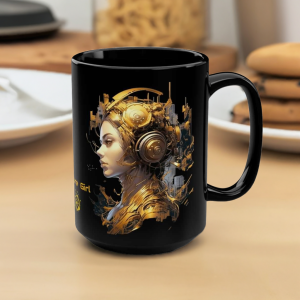 Black Mug 15oz / Future Girl M7