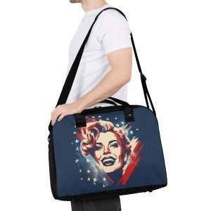 Holdall Bag For Professionals, Large Bag in strong Nylon, Gym Bag for Sports, High-Quality Travel Bag / Miss America