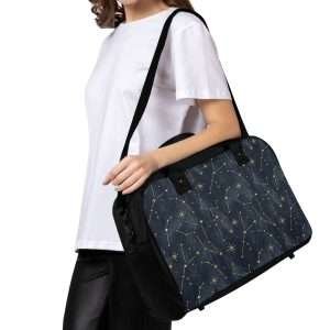 Holdall Bag For Professionals, Large Bag in strong Nylon, Gym Bag for Sports, High-Quality Travel Bag / Constellations