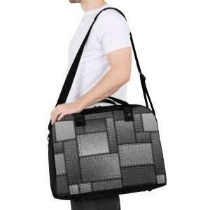 Holdall Bag For Professionals, Large Bag in strong Nylon, Gym Bag for Sports, High-Quality Travel Bag / Black Jeans