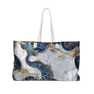 Sea Bag, Weekender Tote Bag, Large Beach Bag, Boat Trip Style Bag / Sea11