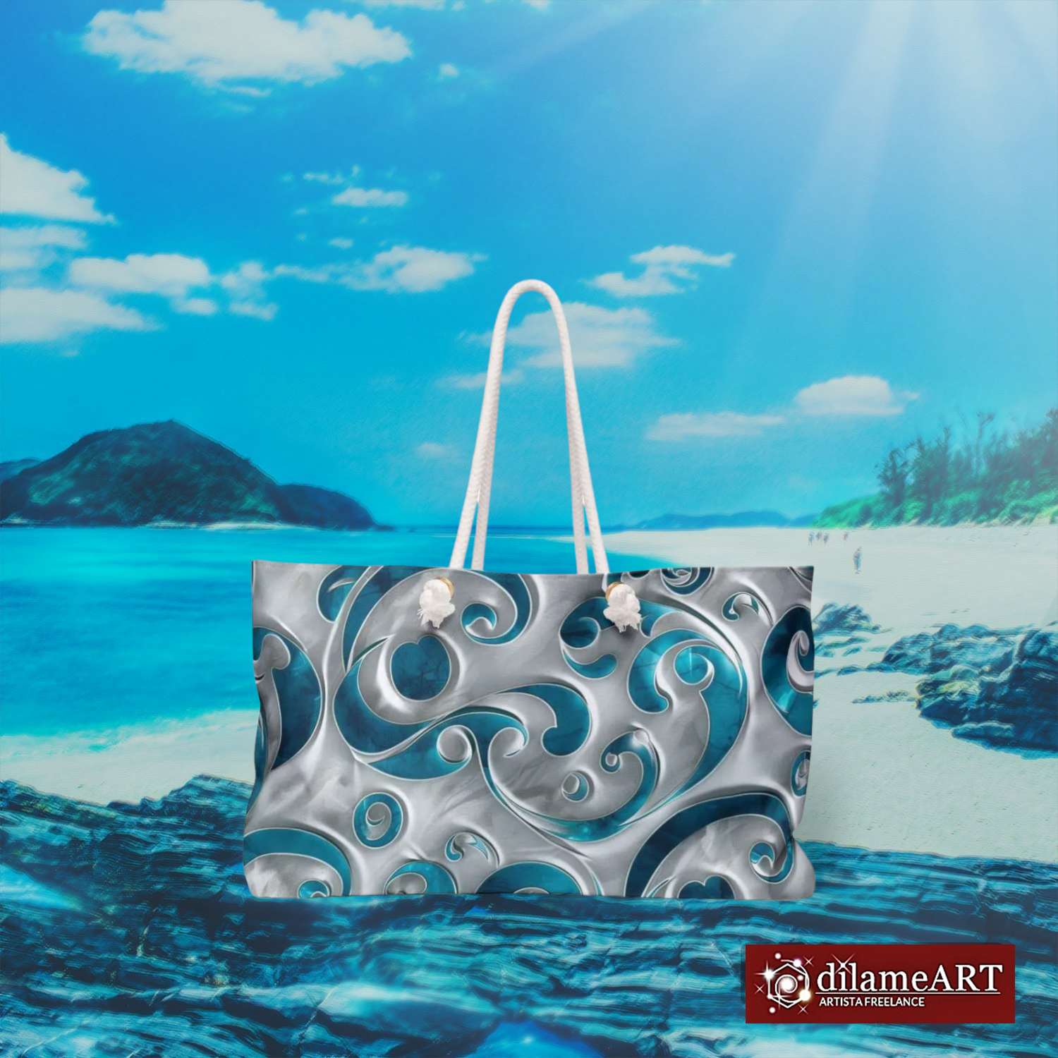 Sea Bag, Weekender Tote Bag, Large Beach Bag, Boat Trip Style Bag / Sea19 6 Sea Bag, Weekender Tote Bag, Large Beach Bag, Boat Trip Style Bag Sea19