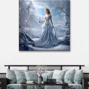 Print on Canvas, High-Quality Polycotton Canvas, Classic Canvas depth 1.18" /Winter (III)