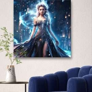 Print on Canvas, High-Quality Polycotton Canvas, Classic Canvas depth 1.18" / Andromeda