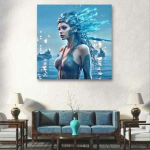 Print on Canvas, High-Quality Polycotton Canvas, Classic Canvas depth 1.18" / Calipso