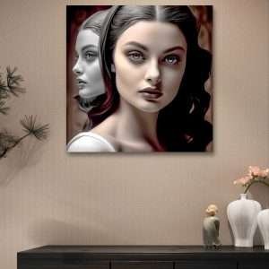 Print on Canvas, High-Quality Polycotton Canvas, Classic Canvas depth 1.18" /Forever Young (I)