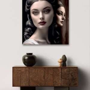 Print on Canvas, High-Quality Polycotton Canvas, Classic Canvas depth 1.18" / Forever Young (II)