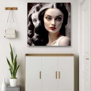 Print on Canvas, High-Quality Polycotton Canvas, Classic Canvas depth 1.18" /Forever Young (III)