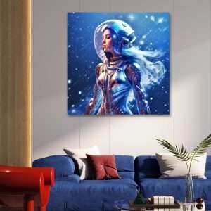 Print on Canvas, High-Quality Polycotton Canvas, Classic Canvas depth 1.18" / Selene