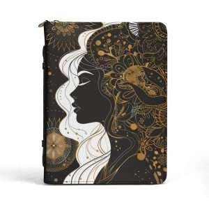 Boho Woman / Briefcase with internal pockets