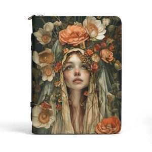 Flower Child / Briefcase with internal pockets