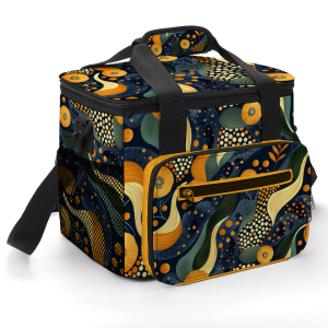 Multifunctional Waterproof Lunch Bag, Oxford cloth bag, durable, lightweight picnic bag / Pattern-N