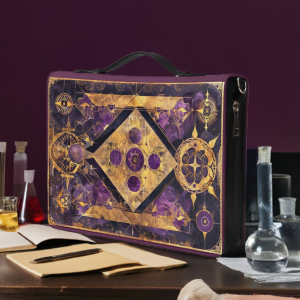 Alchemy Formulas / Briefcase with internal pockets