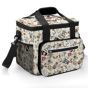 Multifunctional Waterproof Lunch Bag, Oxford cloth bag, durable, lightweight picnic bag / Pattern-G