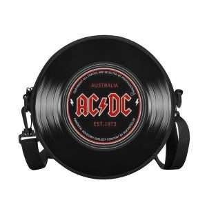 Round BAG "AC-DC", Shoulder Bag convertible in small Backpack, Strong and Waterproof