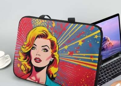 Laptop Case For 10″,12″,13″,15″,17″ Laptop, Computer Bags/ Pop Art-3
