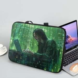 Laptop Case For 10",12",13",15",17" Laptop, Computer Bags /Matrix-1