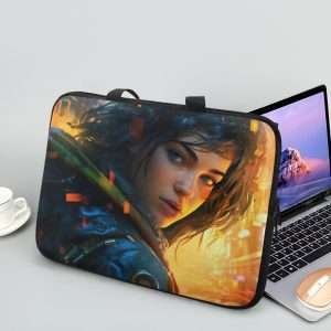 Laptop Case For 10″,12″,13″,15″,17″ Laptop, Computer Bags/Future Girl-4