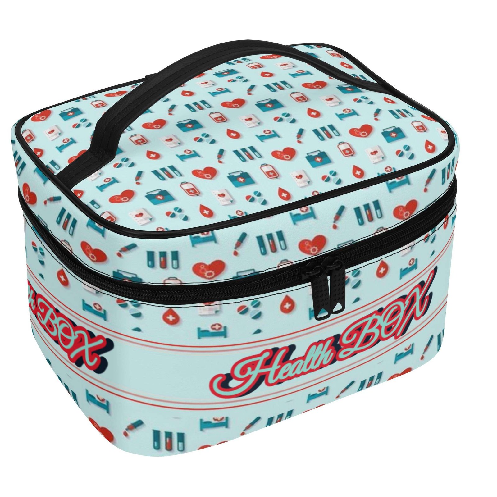 Health Box, PU Leather Medicinal Bag / Mod.4 3 Health Box, PU Leather Medicinal Bag / Mod.4 - Image 3